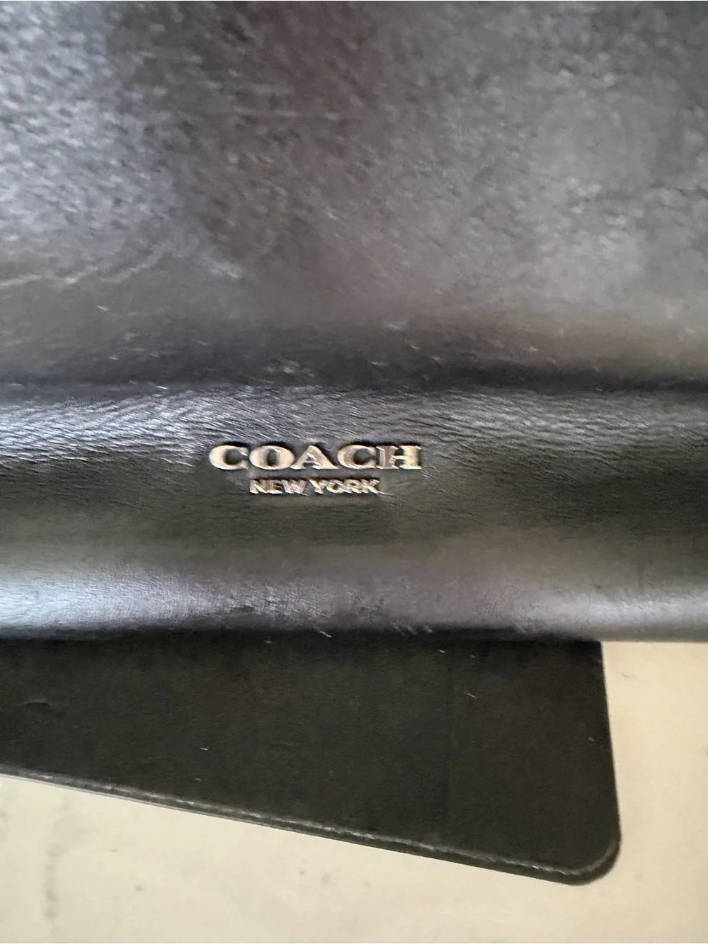 Coach premium black